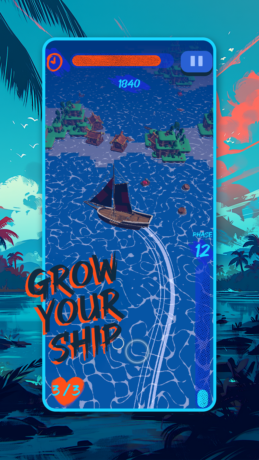 Blackbeard's Wake — Grow your ship